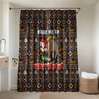 Sloth Wake Me Up Christmas Bathroom Set Xmas Holiday Patterns - Wonder Print Shop