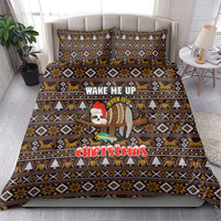 Sloth Wake Me Up Christmas Bedding Set Xmas Holiday Patterns - Wonder Print Shop