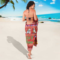 Snowman Let It Snow Christmas Sarong Xmas Holiday Patterns - Wonder Print Shop