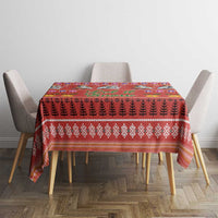 Snowman Let It Snow Christmas Tablecloth Xmas Holiday Patterns - Wonder Print Shop