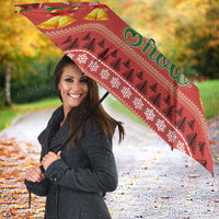 Snowman Let It Snow Christmas Umbrella Xmas Holiday Patterns - Wonder Print Shop