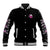 I'm A B Don't Try Me Rose Skull Baseball Jacket - Wonder Print Shop