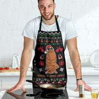 Where Is Jimbo James Marcus The Worm Apron Xmas Holiday Patterns - Wonder Print Shop