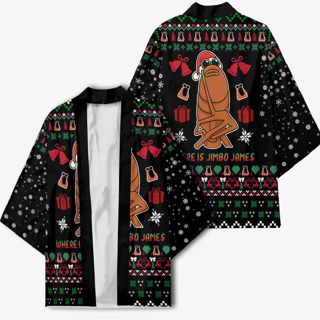 Where Is Jimbo James Marcus The Worm Kimono Xmas Holiday Patterns - Wonder Print Shop