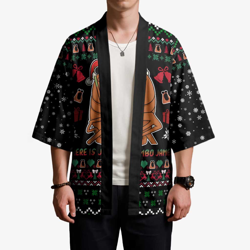 Where Is Jimbo James Marcus The Worm Kimono Xmas Holiday Patterns - Wonder Print Shop