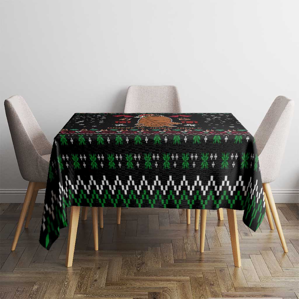 Where Is Jimbo James Marcus The Worm Tablecloth Xmas Holiday Patterns - Wonder Print Shop