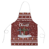 Christian Noel Christmas Apron Xmas Holiday Patterns - Wonder Print Shop