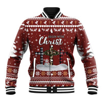 Christian Noel Christmas Baseball Jacket Xmas Holiday Patterns - Wonder Print Shop
