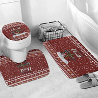 Christian Noel Christmas Bathroom Set Xmas Holiday Patterns - Wonder Print Shop
