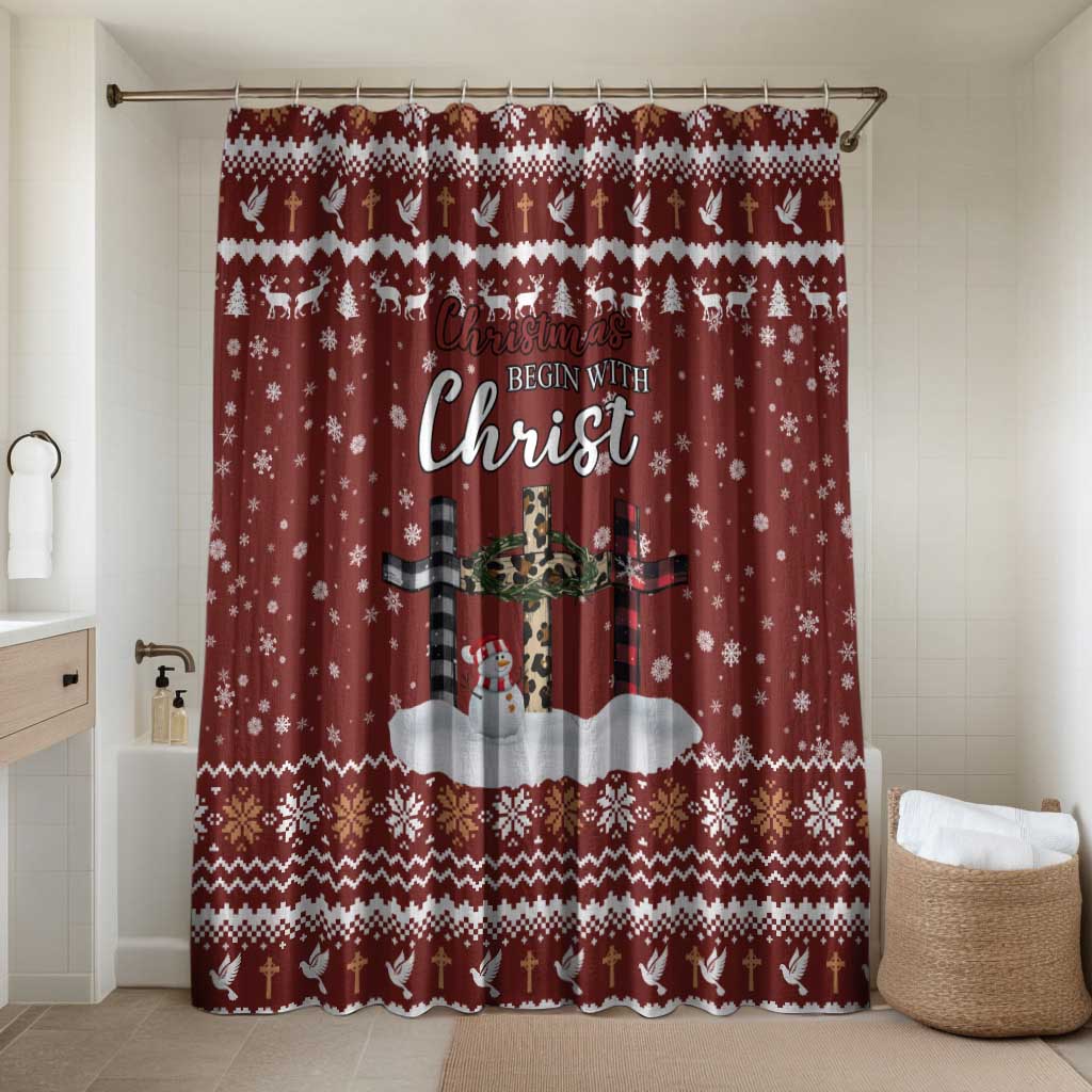 Christian Noel Christmas Bathroom Set Xmas Holiday Patterns - Wonder Print Shop