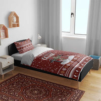 Christian Noel Christmas Bedding Set Xmas Holiday Patterns - Wonder Print Shop