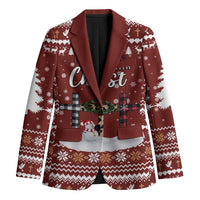 Christian Noel Christmas Blazer Xmas Holiday Patterns - Wonder Print Shop