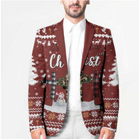 Christian Noel Christmas Blazer Xmas Holiday Patterns - Wonder Print Shop