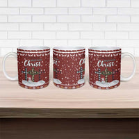 Christian Noel Christmas Ceramic Mug Xmas Holiday Patterns - Wonder Print Shop