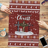 Christian Noel Christmas Puzzle Xmas Holiday Patterns - Wonder Print Shop