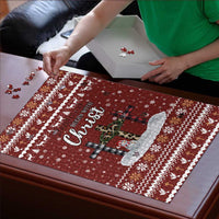 Christian Noel Christmas Puzzle Xmas Holiday Patterns - Wonder Print Shop