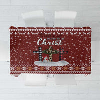 Christian Noel Christmas Tablecloth Xmas Holiday Patterns - Wonder Print Shop