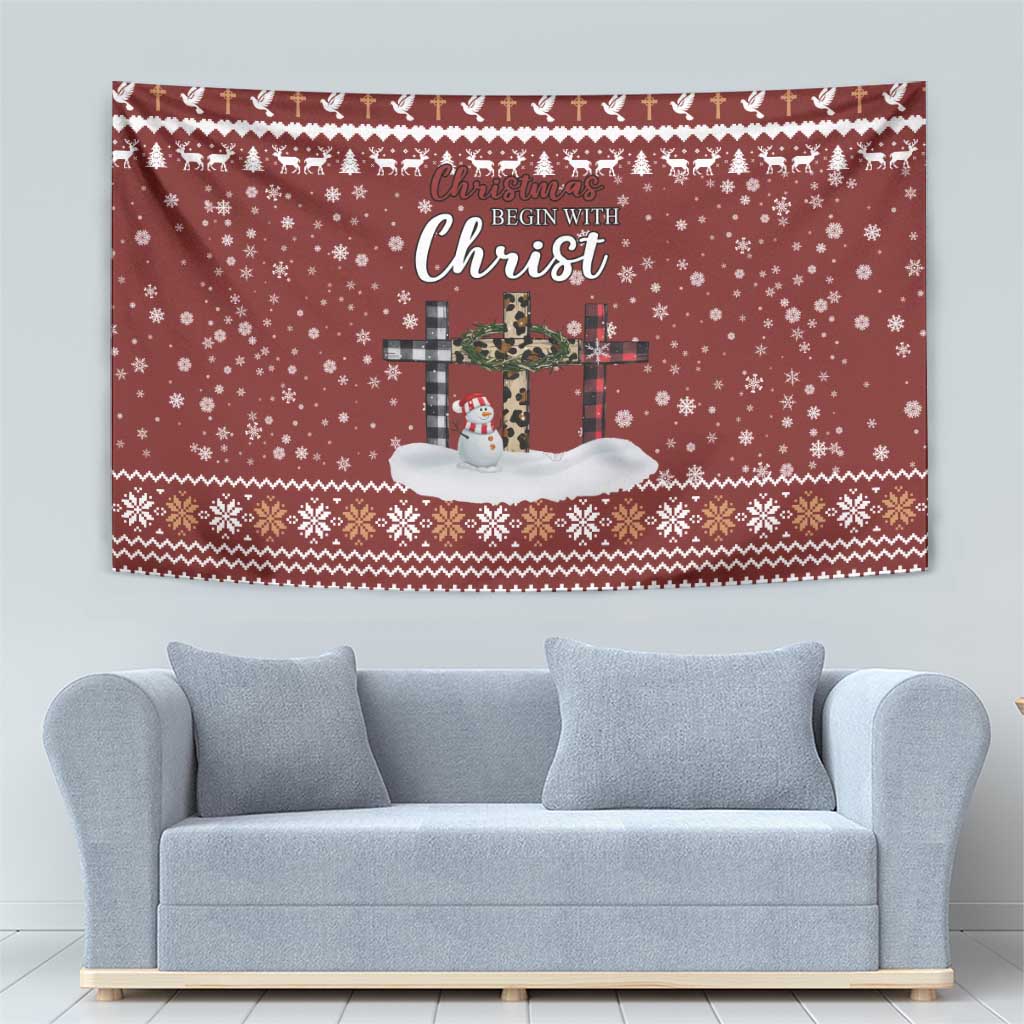 Christian Noel Christmas Tapestry Xmas Holiday Patterns - Wonder Print Shop