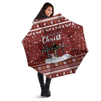 Christian Noel Christmas Umbrella Xmas Holiday Patterns - Wonder Print Shop