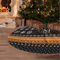 Christian Xmas Christmas Tree Skirt Xmas Holiday Patterns - Wonder Print Shop