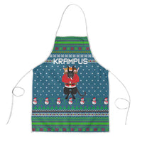 Merry Krampus Christmas Apron Xmas Holiday Patterns - Wonder Print Shop