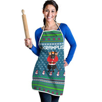 Merry Krampus Christmas Apron Xmas Holiday Patterns - Wonder Print Shop