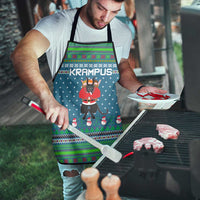 Merry Krampus Christmas Apron Xmas Holiday Patterns - Wonder Print Shop