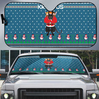 Merry Krampus Christmas Auto Sun Shade Xmas Holiday Patterns - Wonder Print Shop
