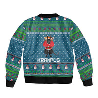 Merry Krampus Christmas Bomber Jacket Xmas Holiday Patterns - Wonder Print Shop