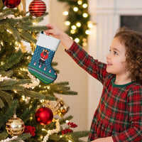 Merry Krampus Christmas Stocking Xmas Holiday Patterns - Wonder Print Shop