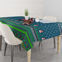 Merry Krampus Christmas Tablecloth Xmas Holiday Patterns - Wonder Print Shop