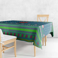 Merry Krampus Christmas Tablecloth Xmas Holiday Patterns - Wonder Print Shop