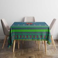 Merry Krampus Christmas Tablecloth Xmas Holiday Patterns - Wonder Print Shop
