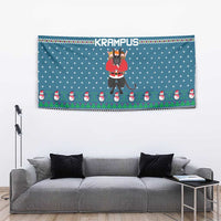 Merry Krampus Christmas Tapestry Xmas Holiday Patterns - Wonder Print Shop