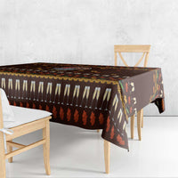 Turkey And WIne Christmas Tablecloth Xmas Holiday Patterns - Wonder Print Shop