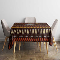 Turkey And WIne Christmas Tablecloth Xmas Holiday Patterns - Wonder Print Shop