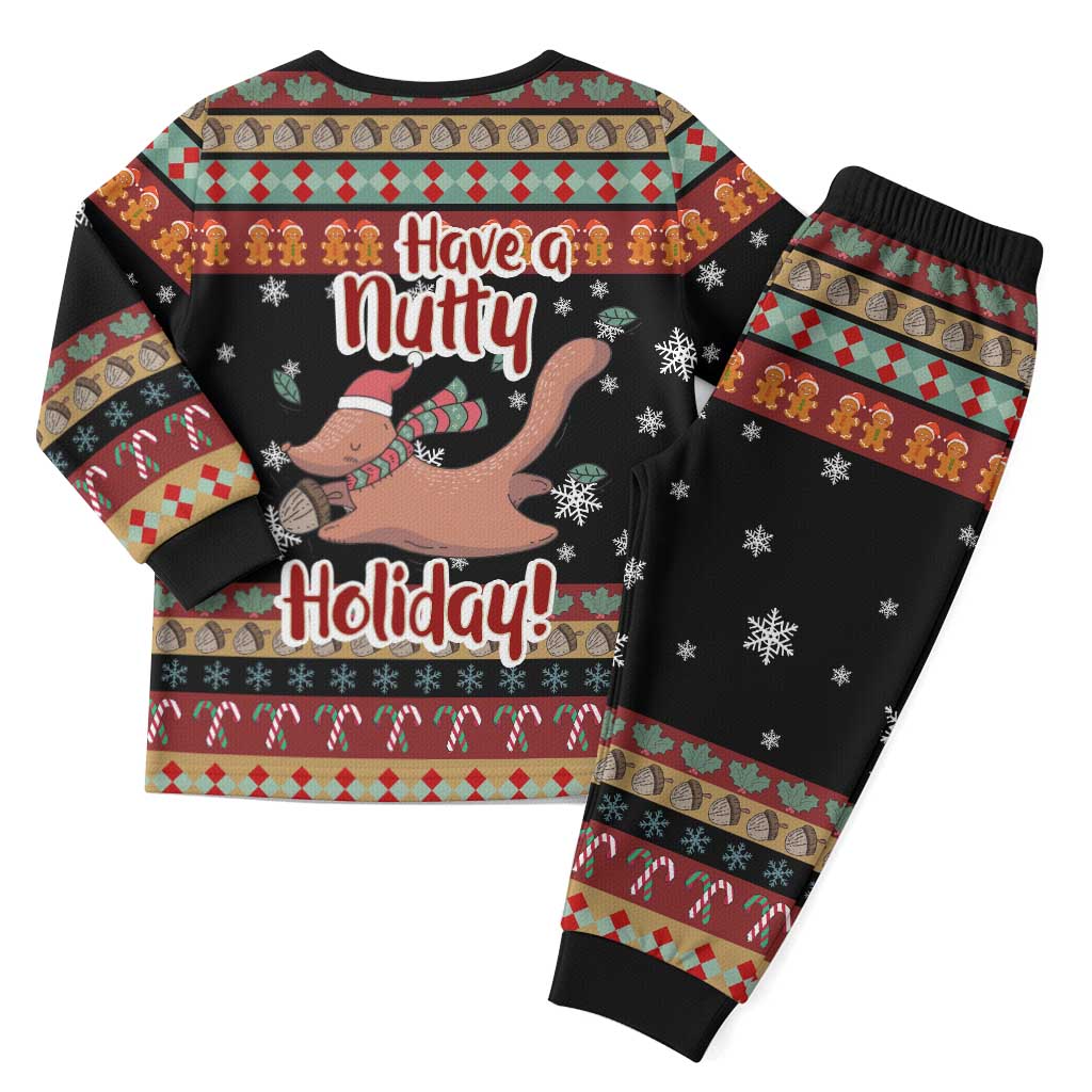 Have A Nutty Holiday Christmas Pajama Set Xmas Holiday Patterns - Wonder Print Shop