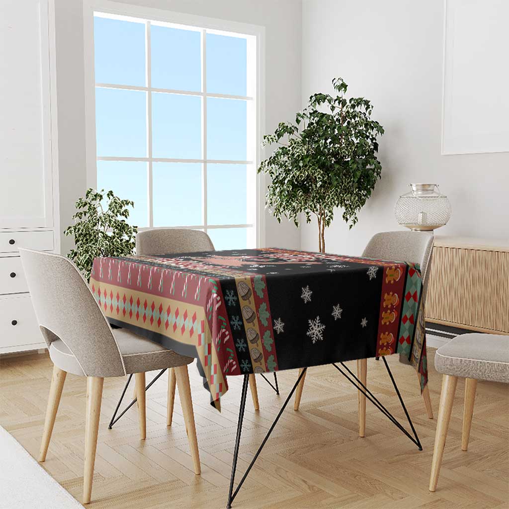 Have A Nutty Holiday Christmas Tablecloth Xmas Holiday Patterns - Wonder Print Shop