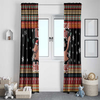 Have A Nutty Holiday Christmas Window Curtain Xmas Holiday Patterns - Wonder Print Shop