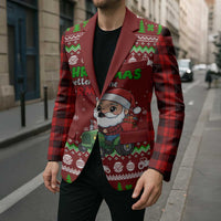 Tractor Santa Christmas Blazer Xmas Holiday Patterns - Wonder Print Shop