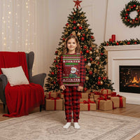 Tractor Santa Christmas Pajama Set Xmas Holiday Patterns - Wonder Print Shop