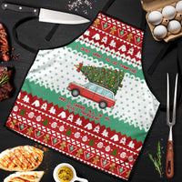 I Just Want To Camping Christmas Apron Xmas Holiday Patterns - Wonder Print Shop