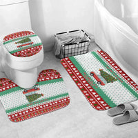 I Just Want To Camping Christmas Bathroom Set Xmas Holiday Patterns - Wonder Print Shop