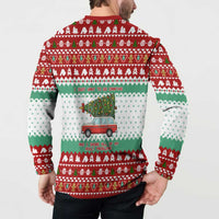 I Just Want To Camping Christmas Button Sweatshirt Xmas Holiday Patterns - Wonder Print Shop