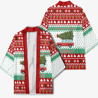 I Just Want To Camping Christmas Kimono Xmas Holiday Patterns - Wonder Print Shop