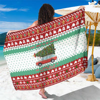 I Just Want To Camping Christmas Sarong Xmas Holiday Patterns - Wonder Print Shop