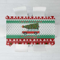 I Just Want To Camping Christmas Tablecloth Xmas Holiday Patterns - Wonder Print Shop
