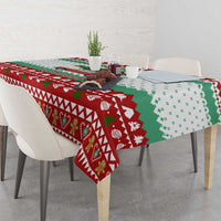 I Just Want To Camping Christmas Tablecloth Xmas Holiday Patterns - Wonder Print Shop