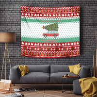 I Just Want To Camping Christmas Tapestry Xmas Holiday Patterns - Wonder Print Shop