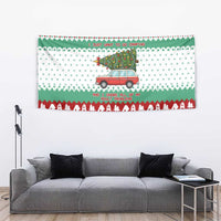 I Just Want To Camping Christmas Tapestry Xmas Holiday Patterns - Wonder Print Shop